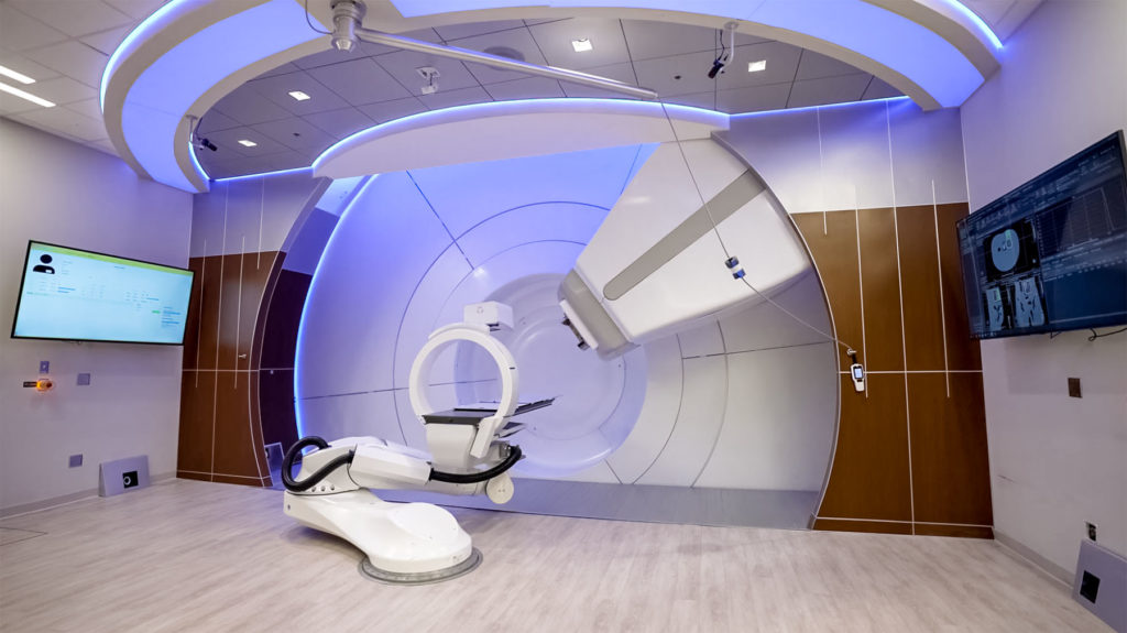 360º gantry treatment rooms